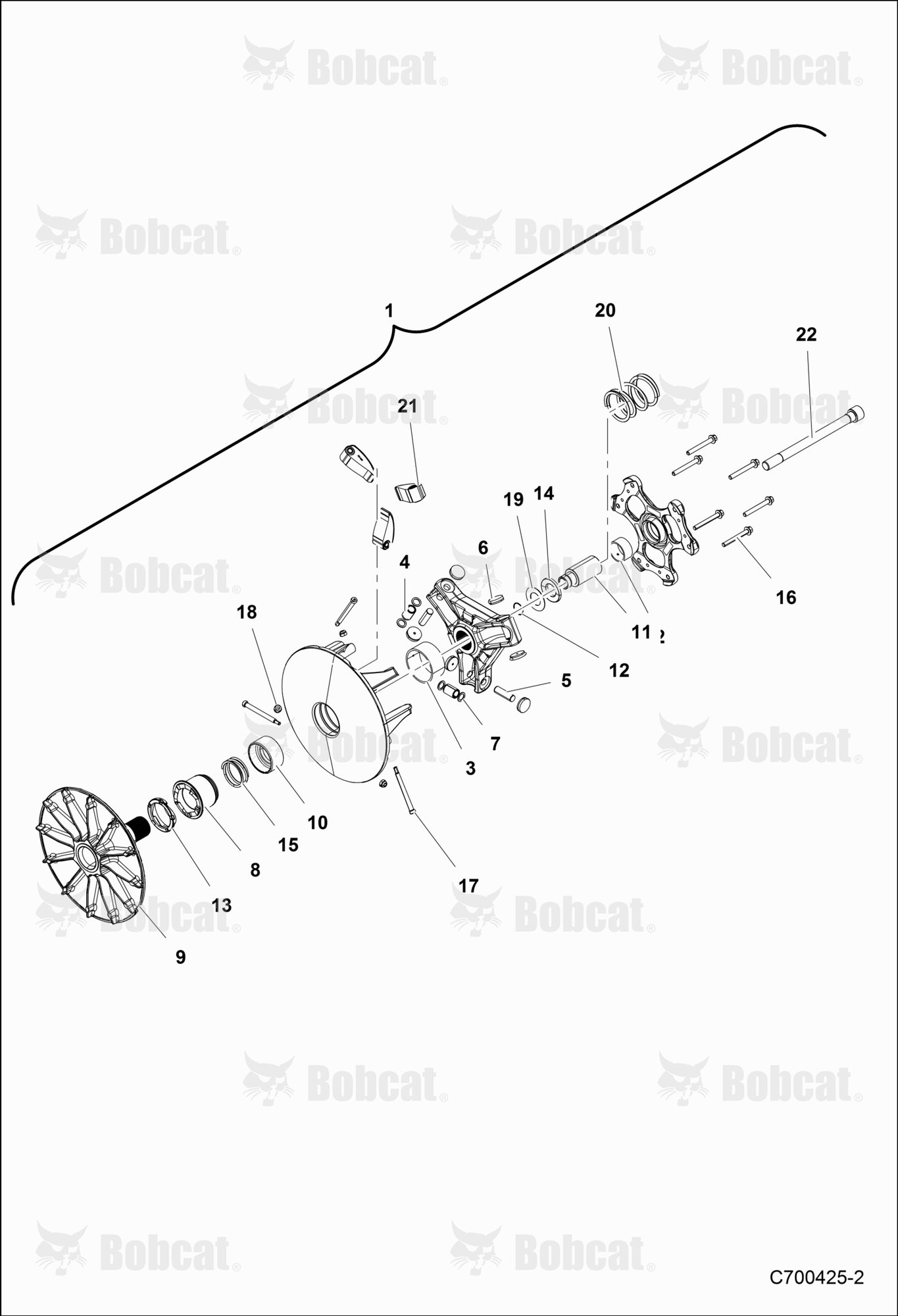 Drive TRAIN, CLUTCH, Primary