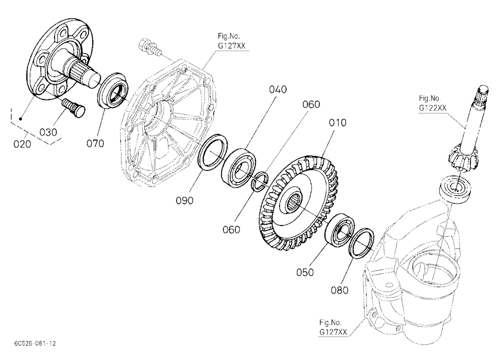 Front Axle Rh