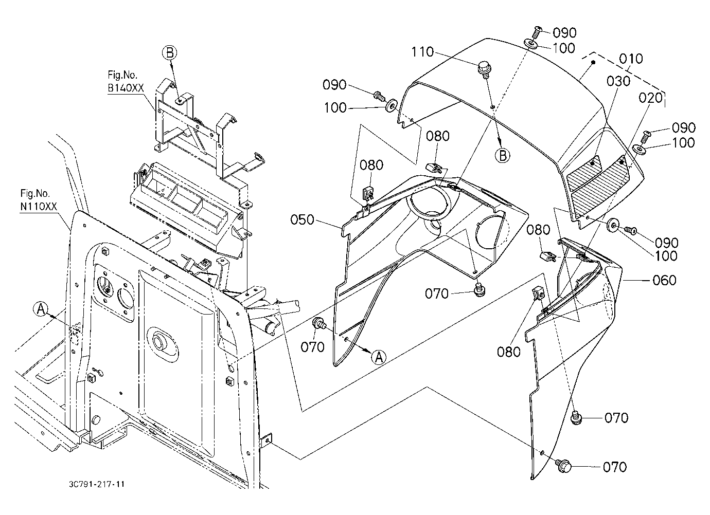 Hood(Bonnet) Rear [A]