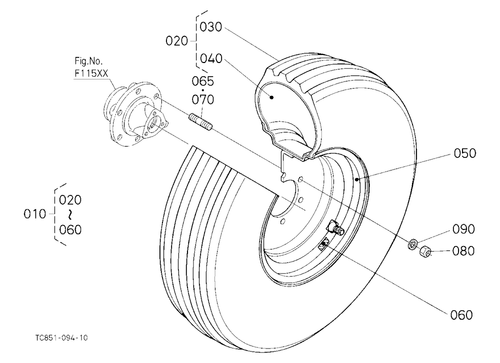 Front Wheel (7.5L-15)