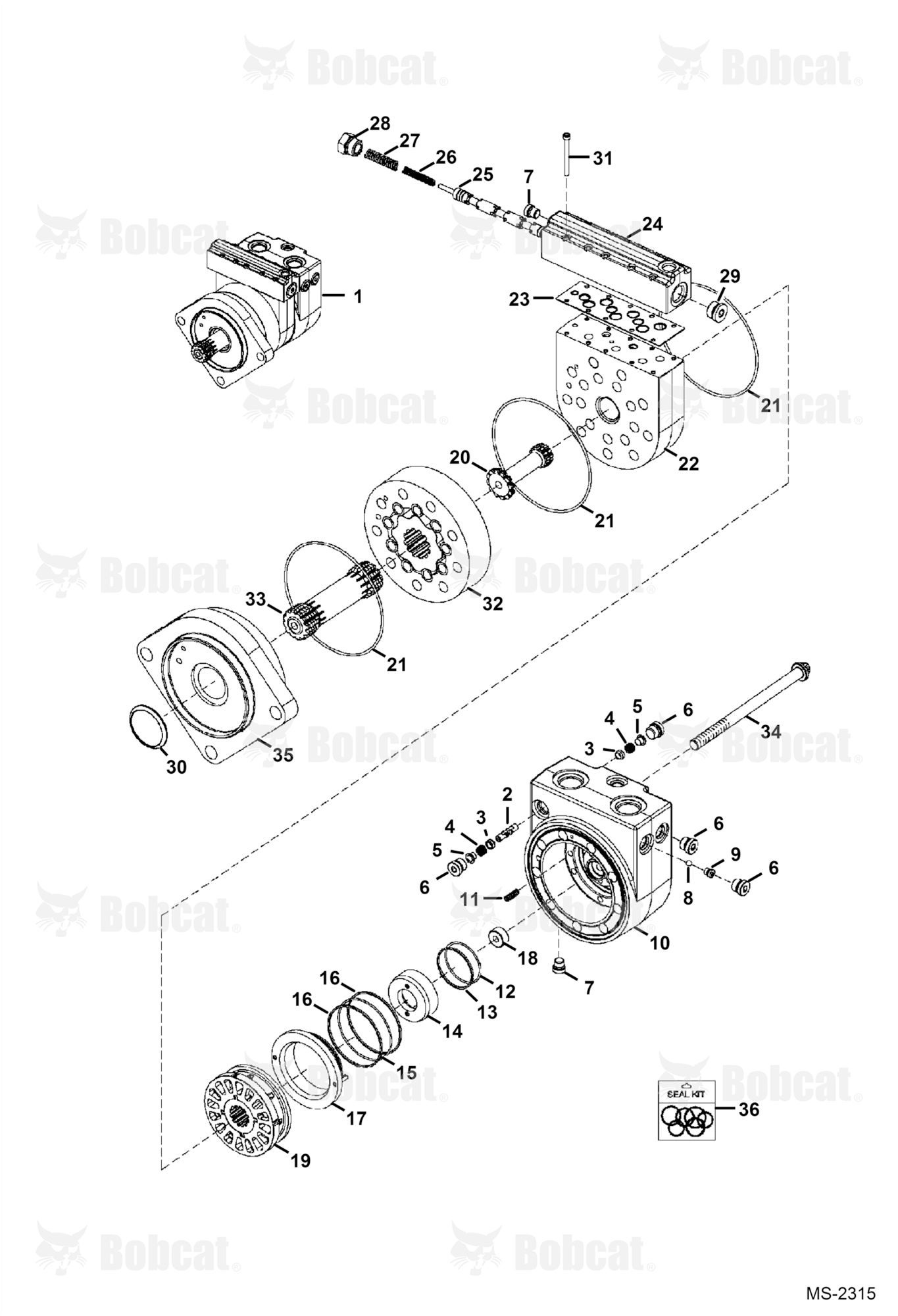 Hydrostatic Motor (2-Speed)