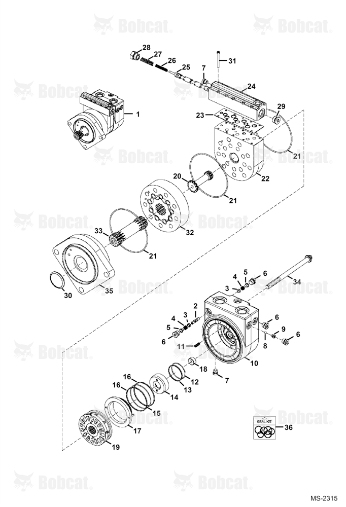 Hydrostatic Motor (2-Speed)