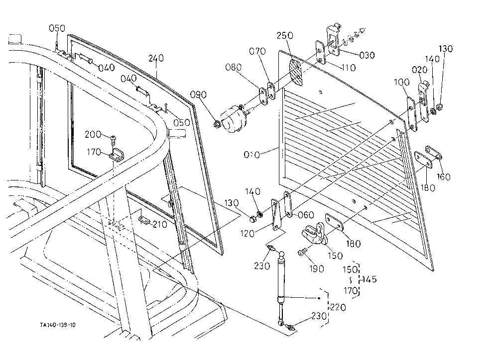 Hatch Back Glass [Ca] [Cab Type]