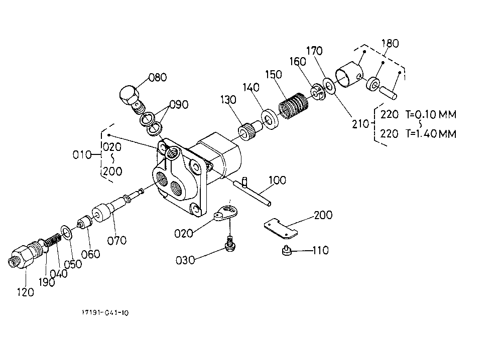 Injection Pump [Component Parts]