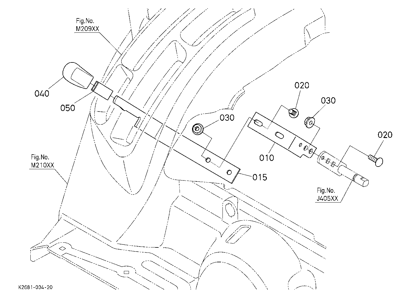 Hydraulic Control Lever