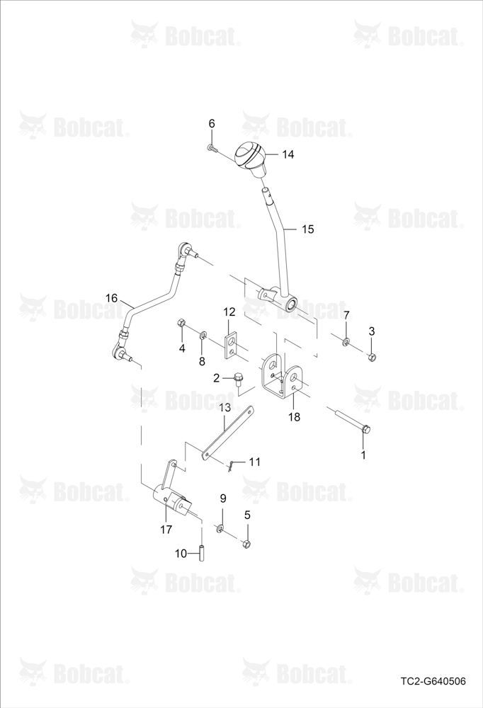Range Shift Lever Group