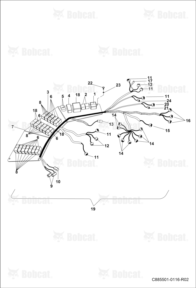 Relay Fitting Group  B45211001 - B45211079