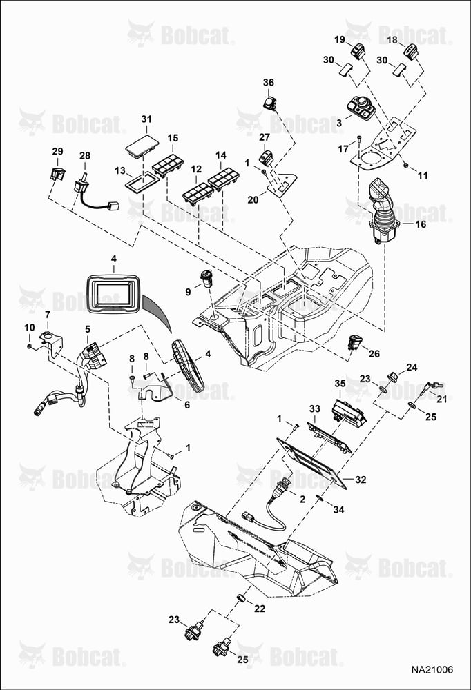 Operator Controls (Standard Display)