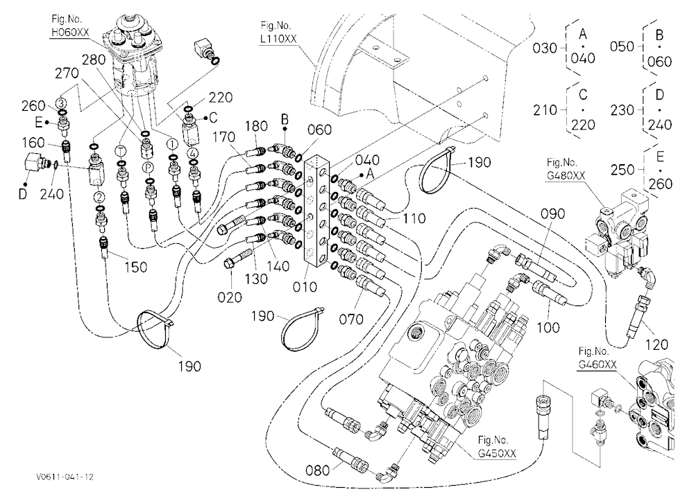 Oil Piping (Control Rh)