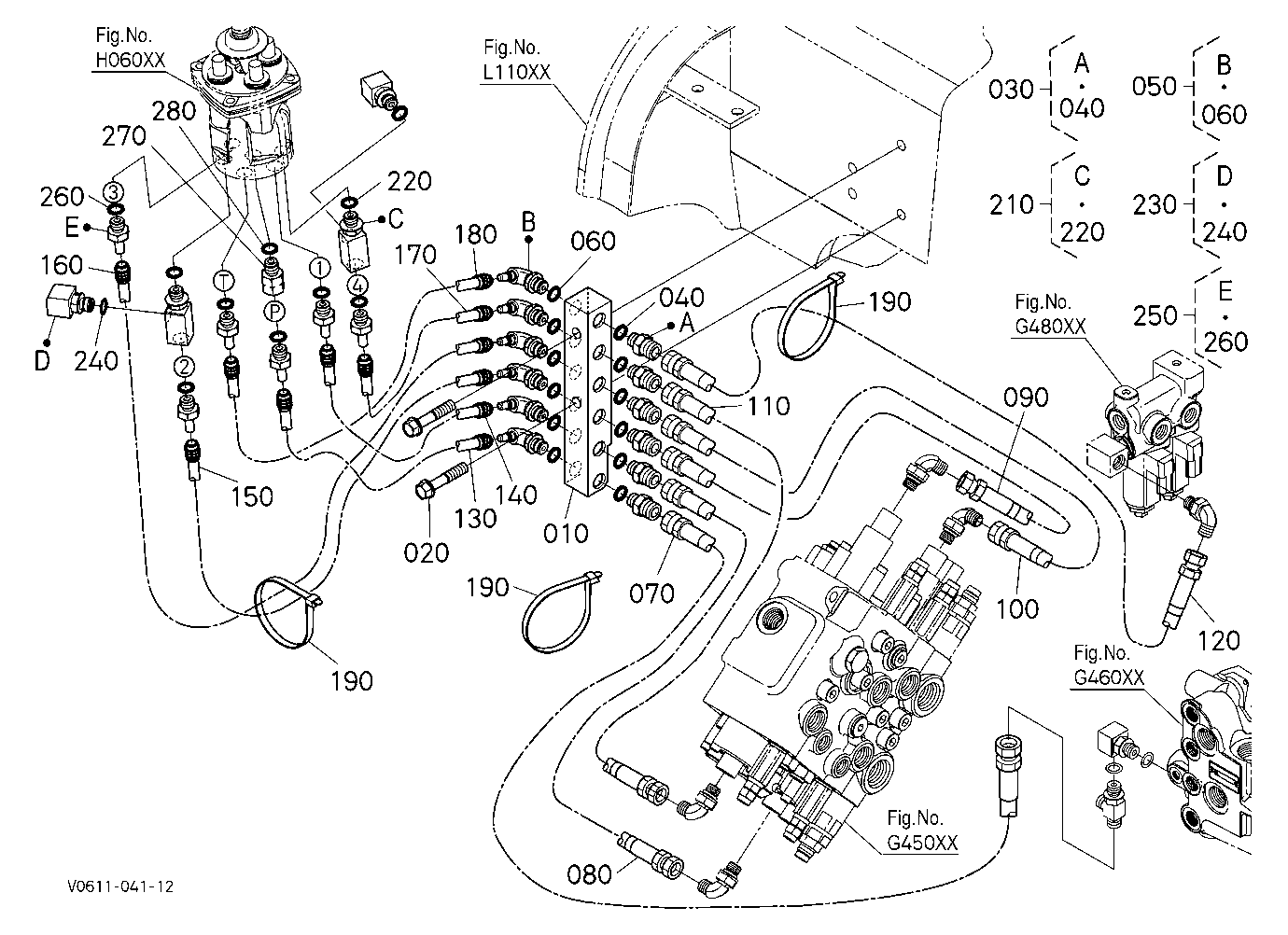 Oil Piping (Control Rh)