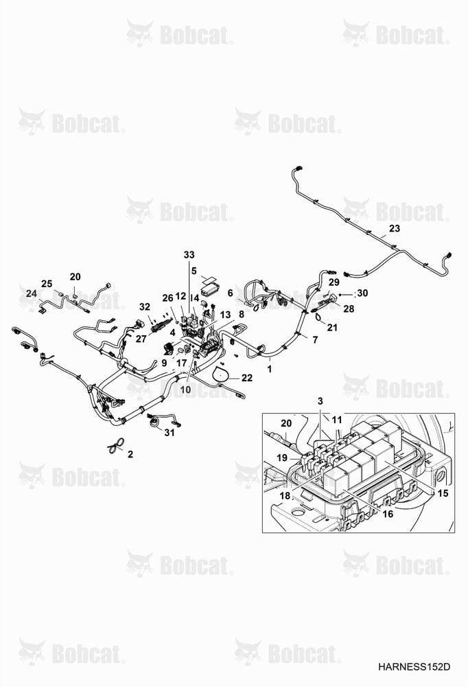 ELECTRICAL, Harness (W/Cab)
