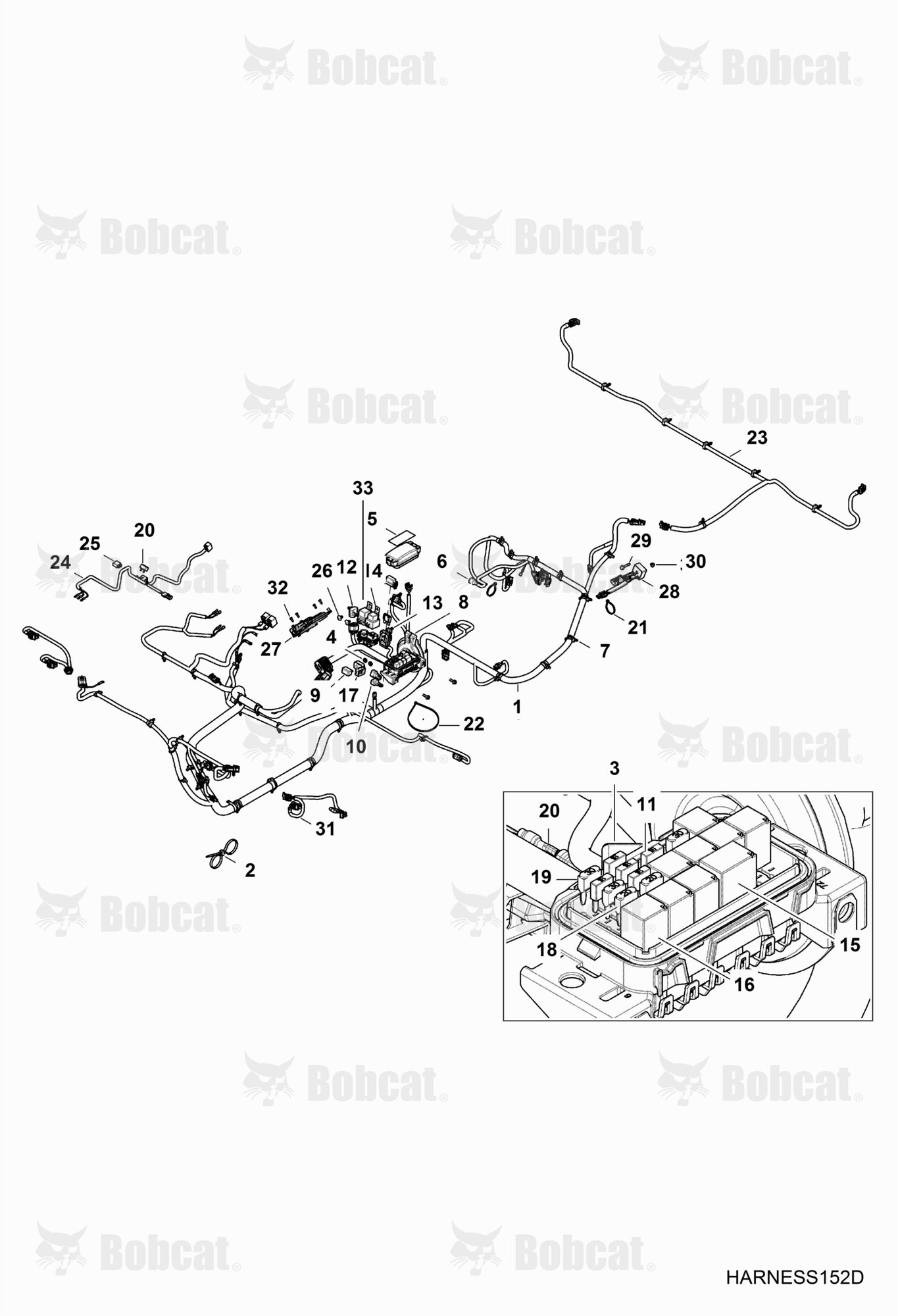 ELECTRICAL, Harness (W/Cab)