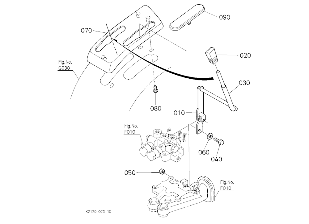 Hydraulic Control Lever