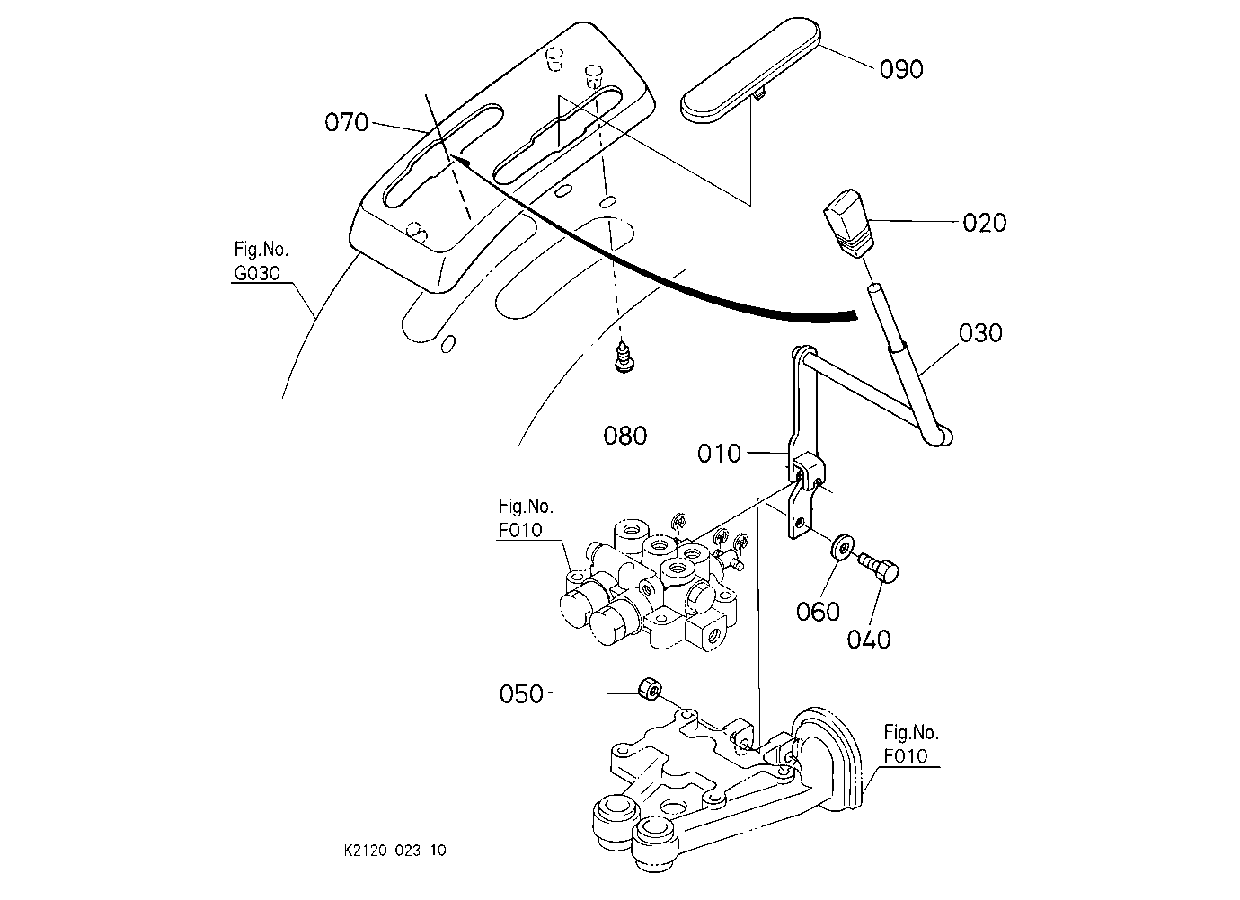 Hydraulic Control Lever