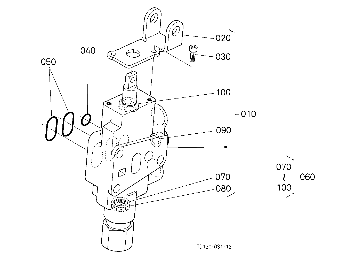 Auxiliary Control Valve (W/G No.L8308) [Option]