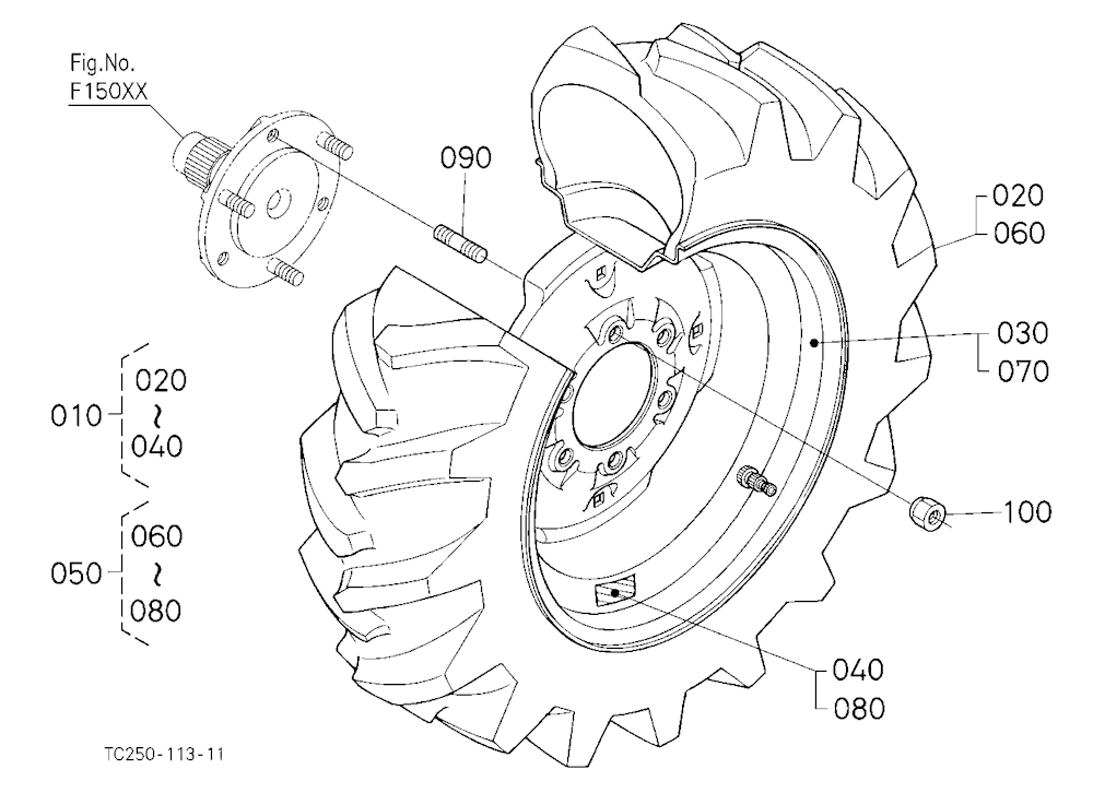 Front Wheel (9.5-16)
