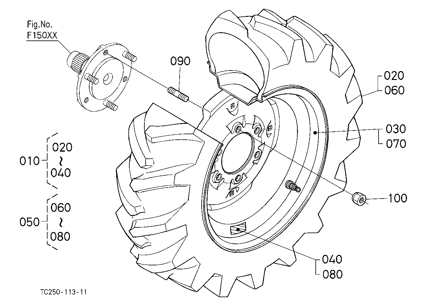 Front Wheel (9.5-16)