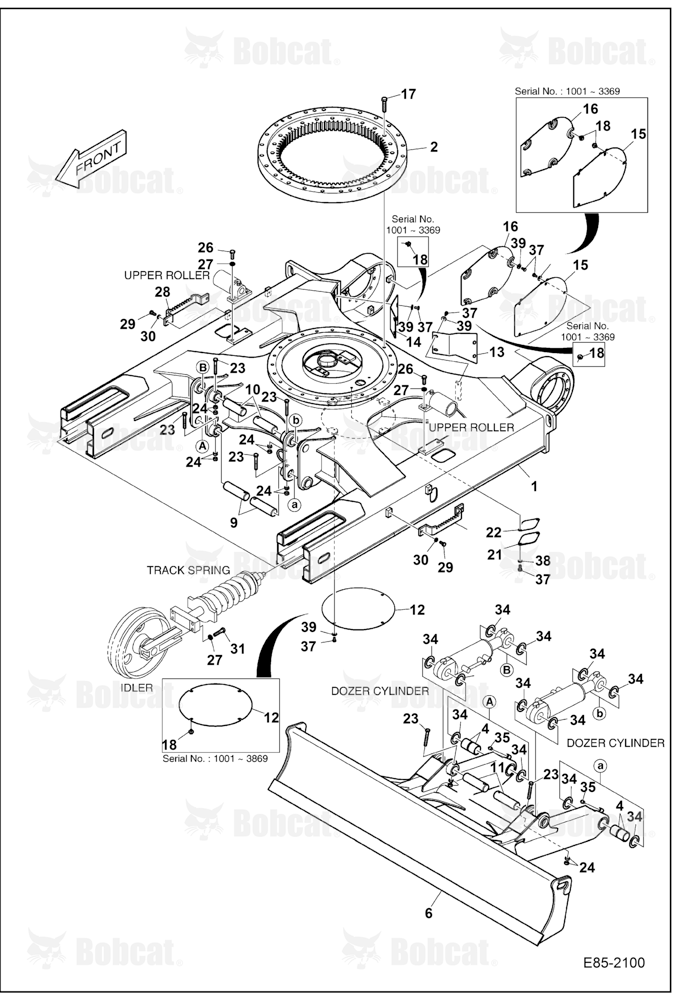 Undercarriage (Track Frame & Blade)