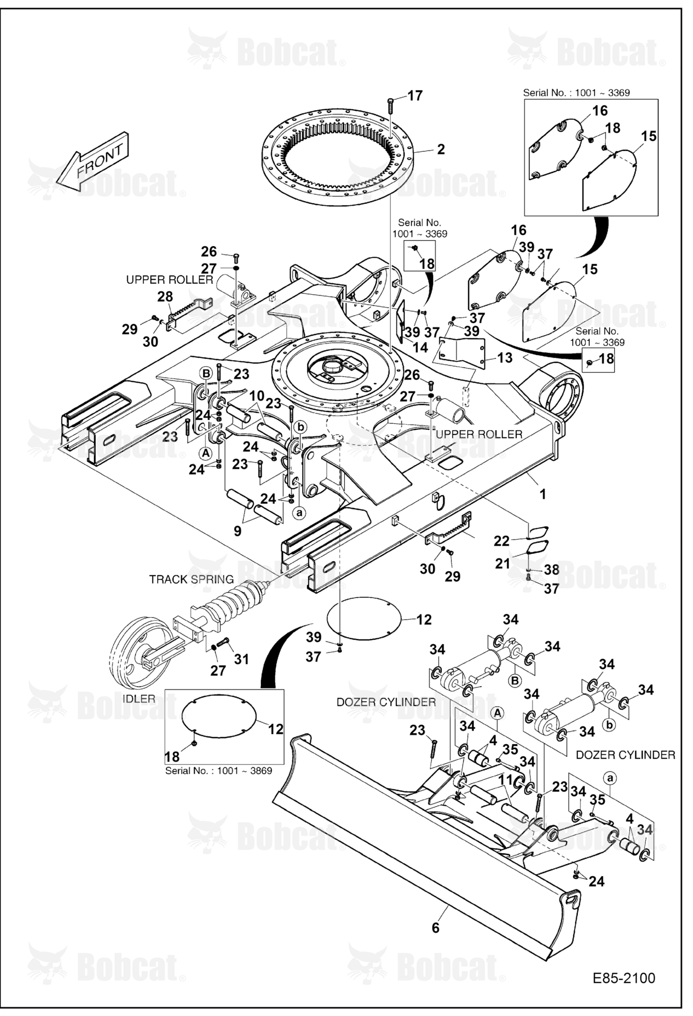 Undercarriage (Track Frame & Blade)