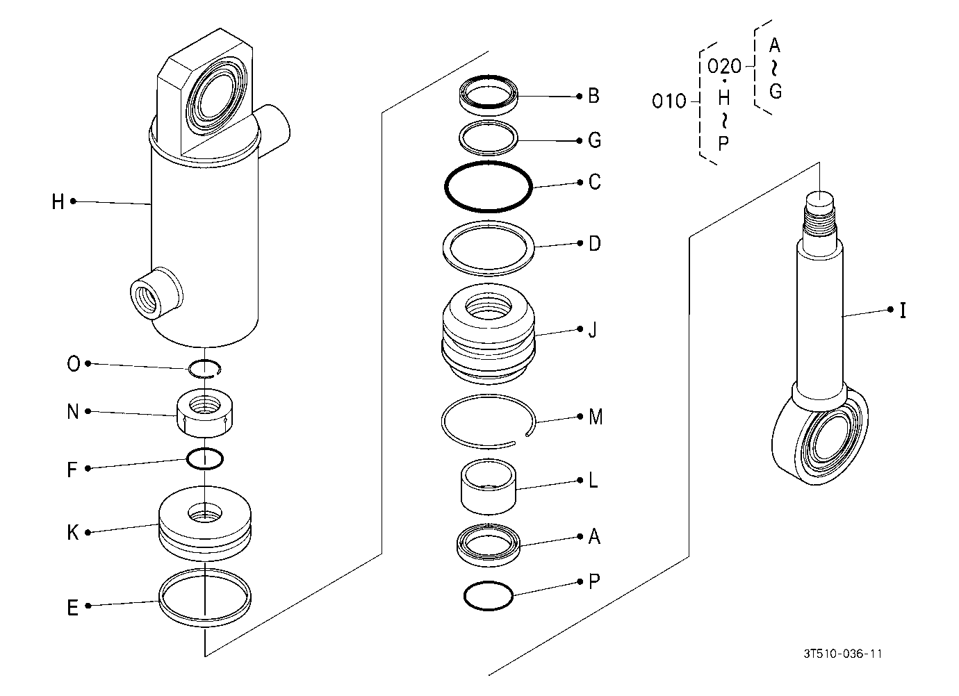 Front Suspension Cylinder [Component Parts] [Dtsc]
