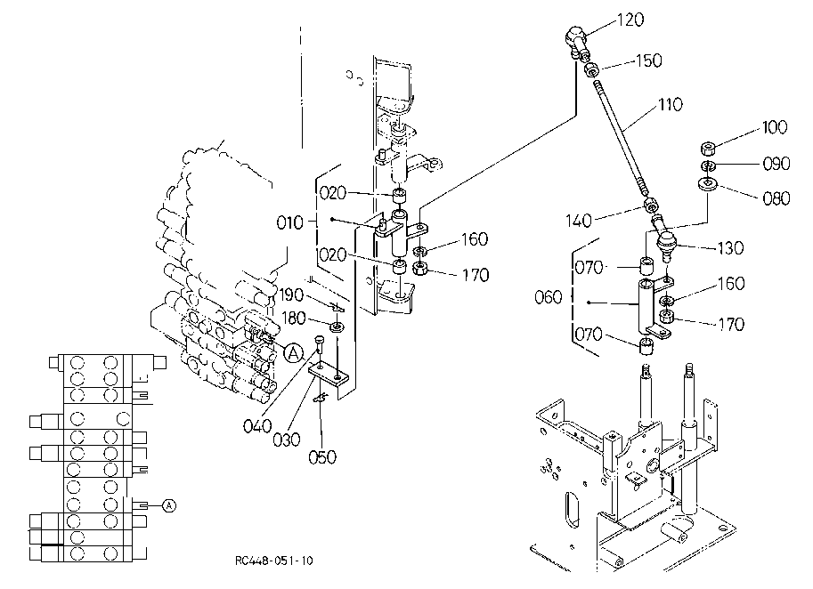 Control Lever (Travel Rh 2)