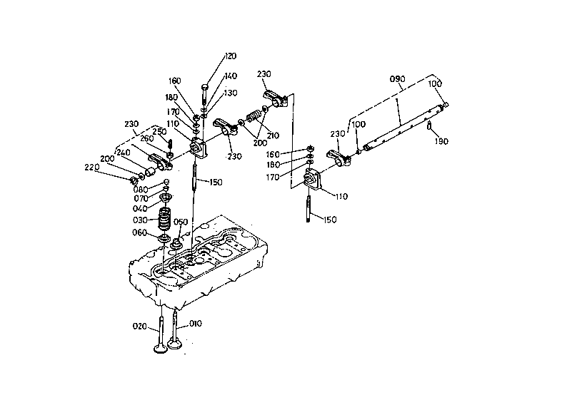 Valve And Rocker Arm