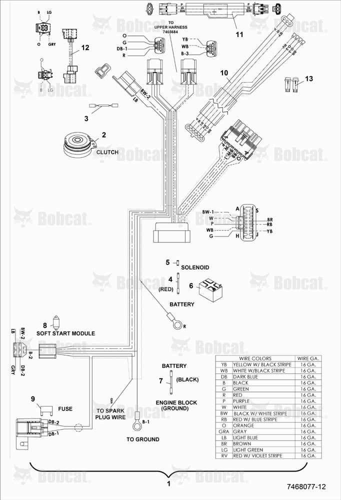 Efi Lower Wire Harness