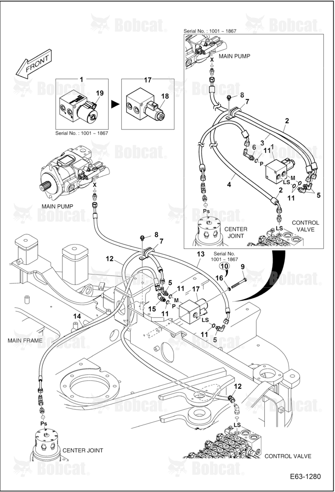 Hydraulic Circuitry (Pump to Valve)