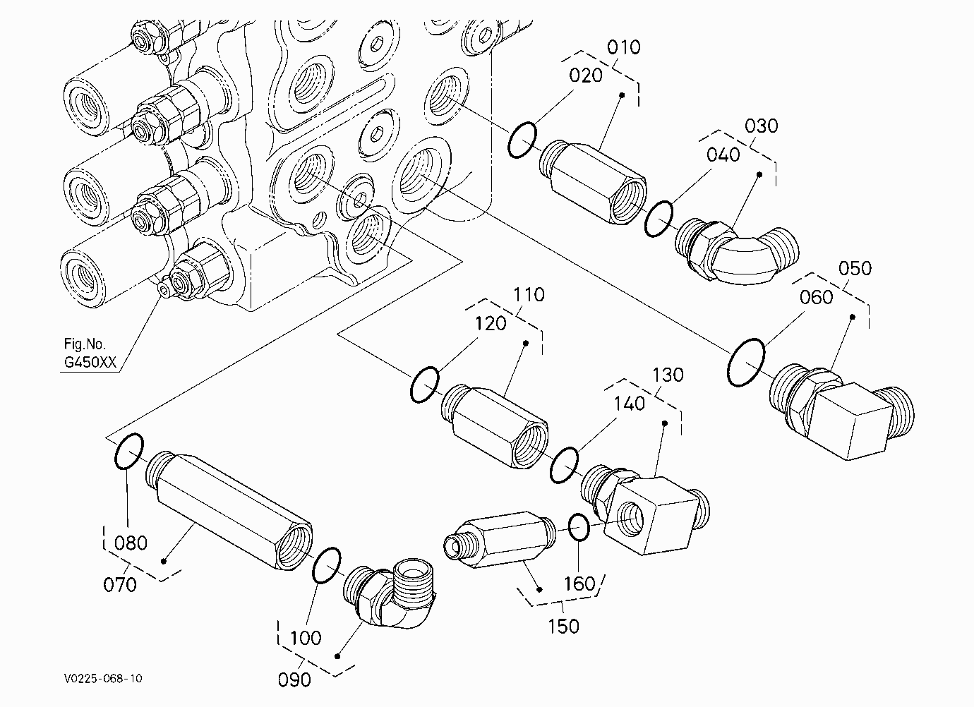 CONTROL VALVE (CENTER UNDER) [EXCEPT SHOCKLESS RID