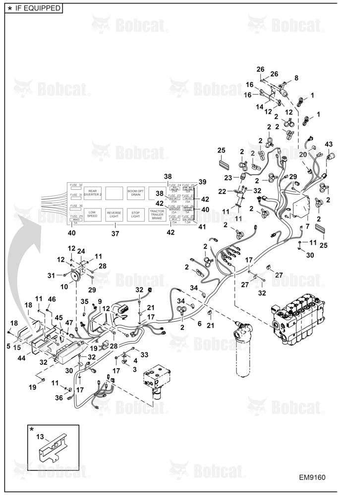 Frame Electrical Circuitry (Harness)
