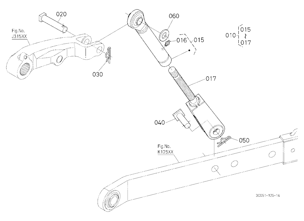 Lift Rod Lh