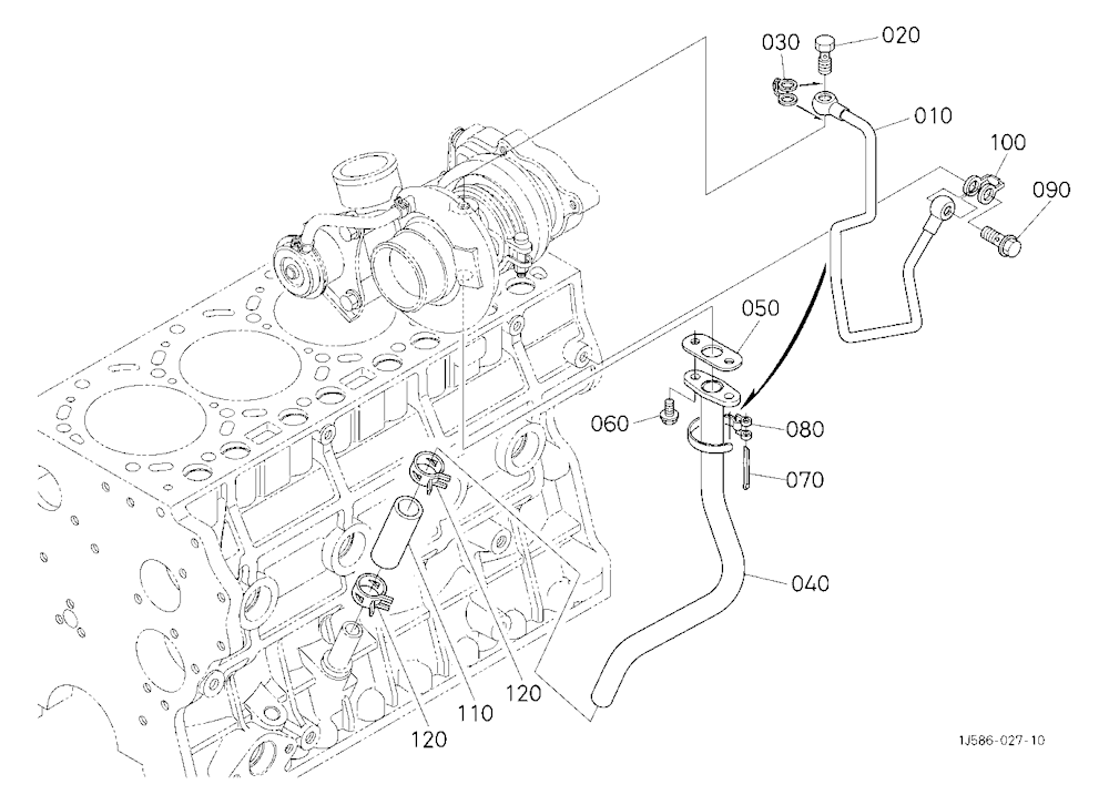 Oil Pipe (Turbo Charger)