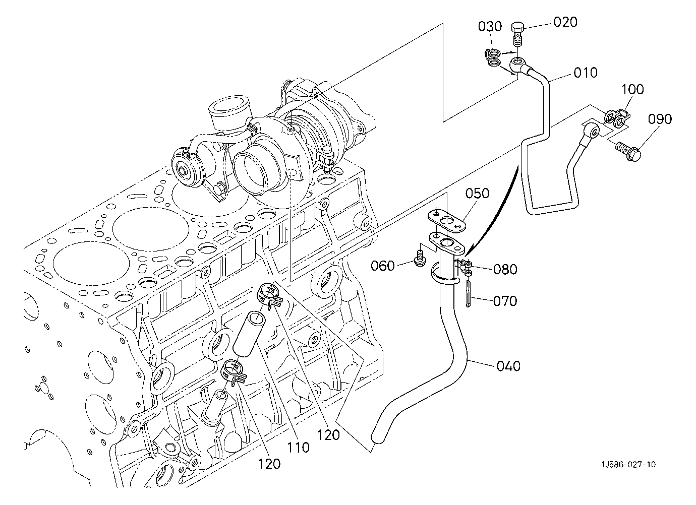 Oil Pipe (Turbo Charger)