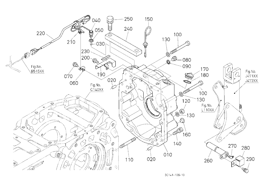Pto (540/540E) Conversion Kit 3 (Gear Case) (W/G N