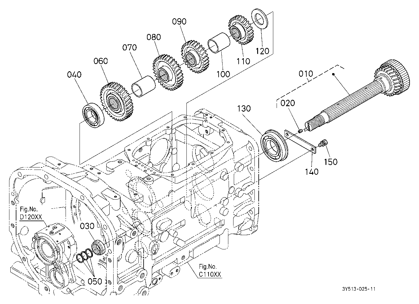 Countershaft