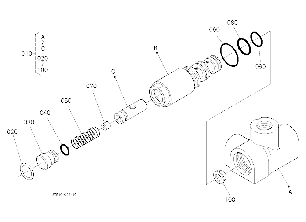 Branch Flow Valve [Component Parts] [Dtsc]