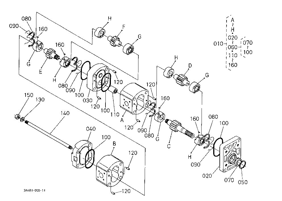 Hydraulic Pump [Component Parts]