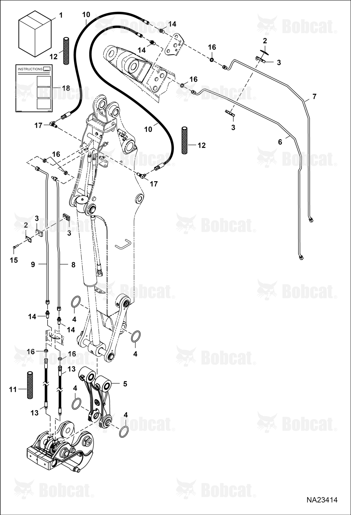 X-CHANGE (Hydraulic) (Extendable Arm) (Kit)