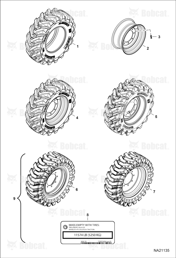 Tires & Rims (20")