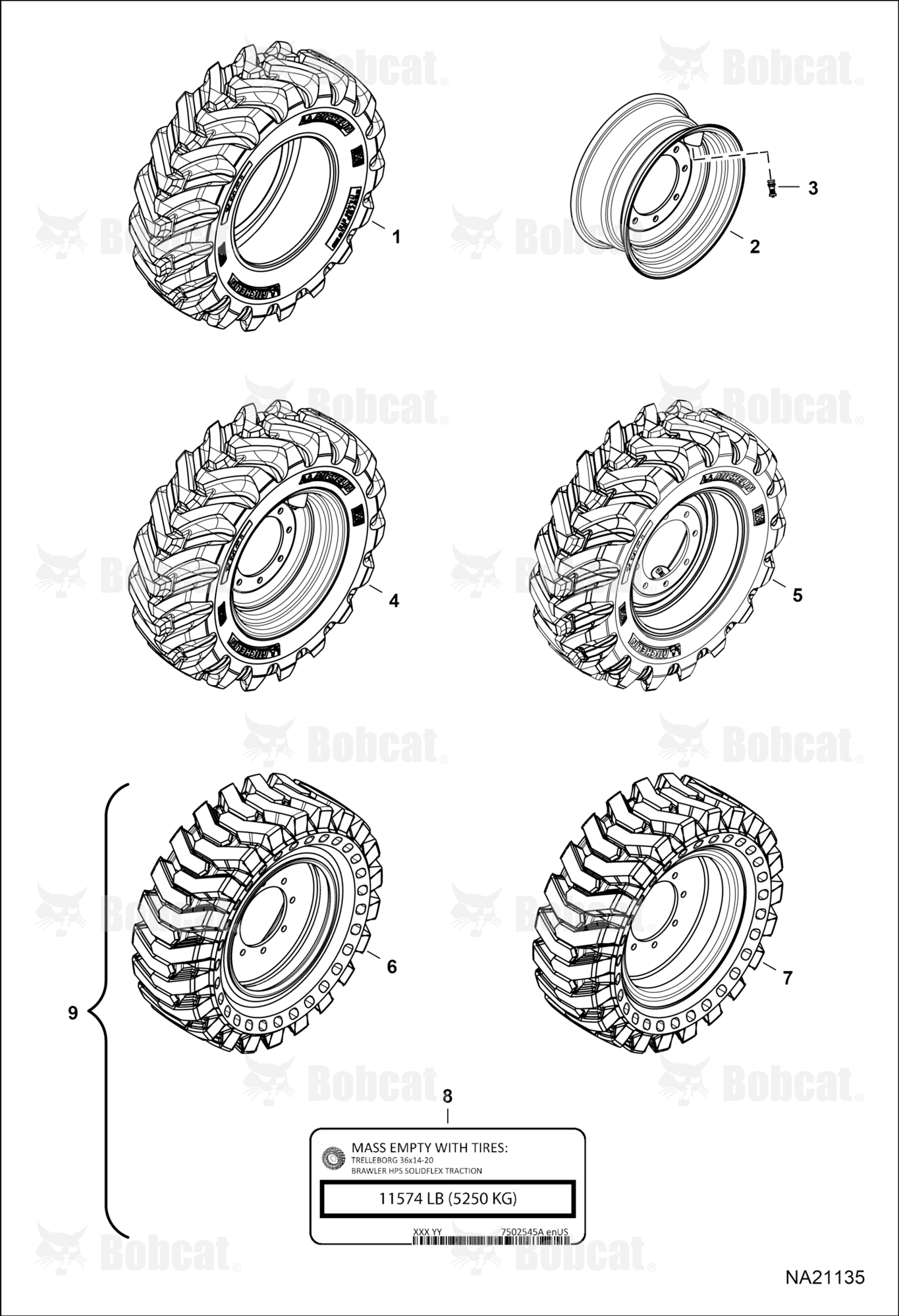 Tires & Rims (20")