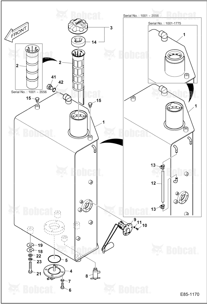Engine & Attaching Parts (Fuel Tank)