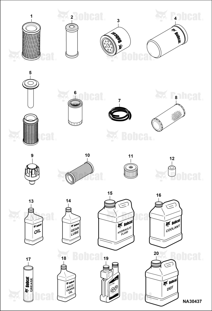 Maintenance Items (Service Parts)