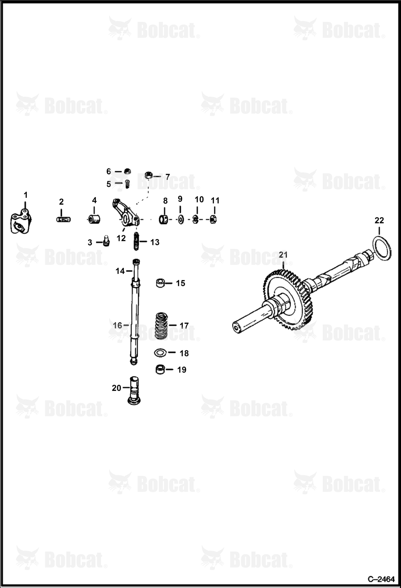 CAMSHAFT, Valve & Lifter (Deutz 511)