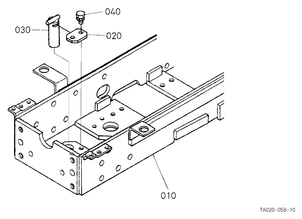 Front Axle Frame [2Wd] [Old Type] [Option]