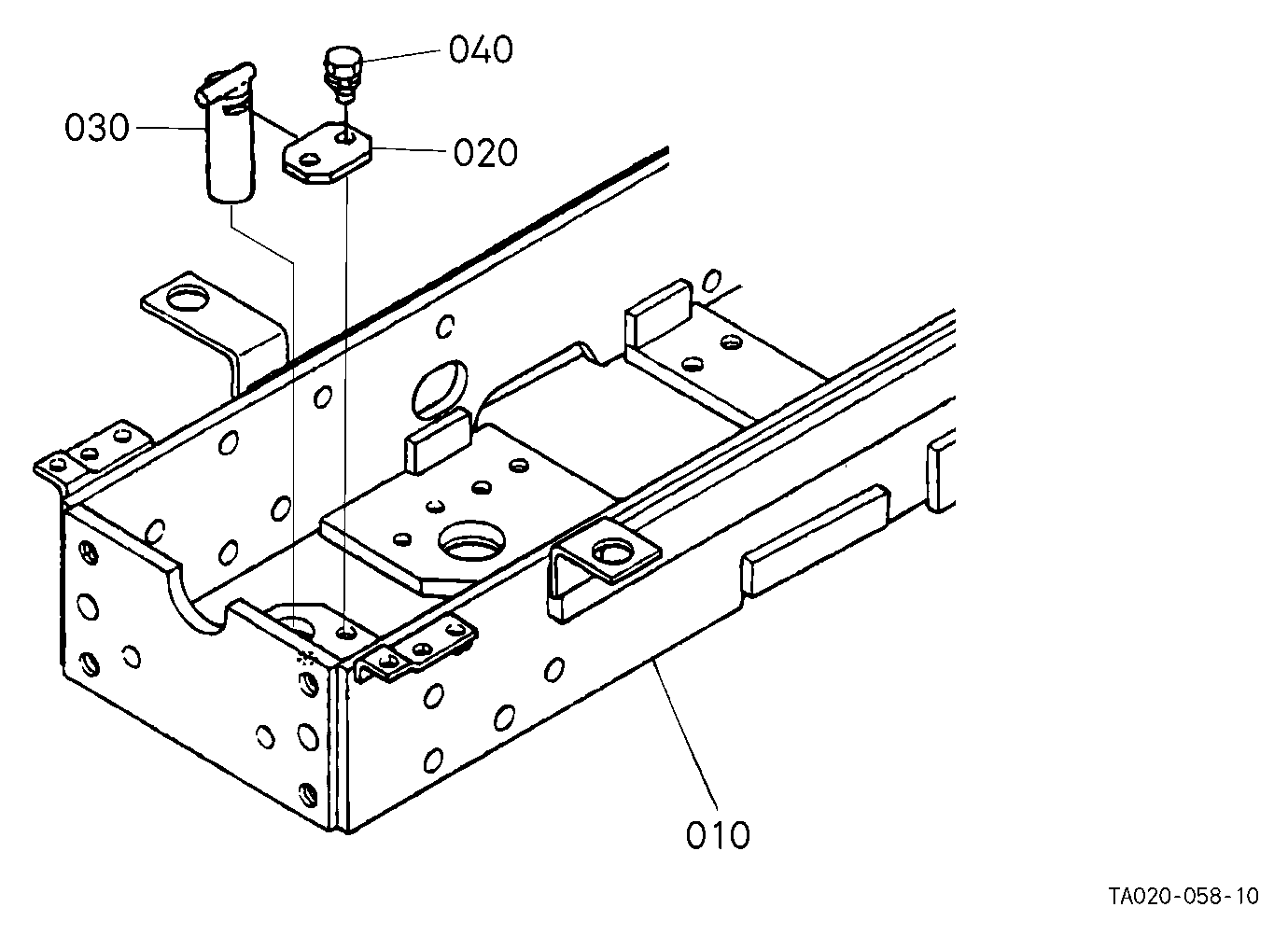Front Axle Frame [2Wd] [Old Type] [Option]