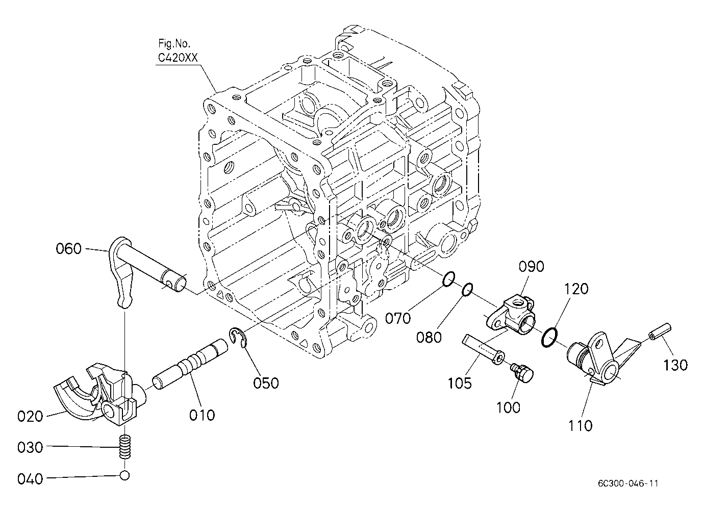 Pto Gear Shift Fork