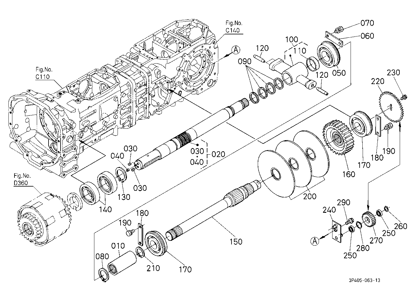 Drive Shaft (Middle/Rear)