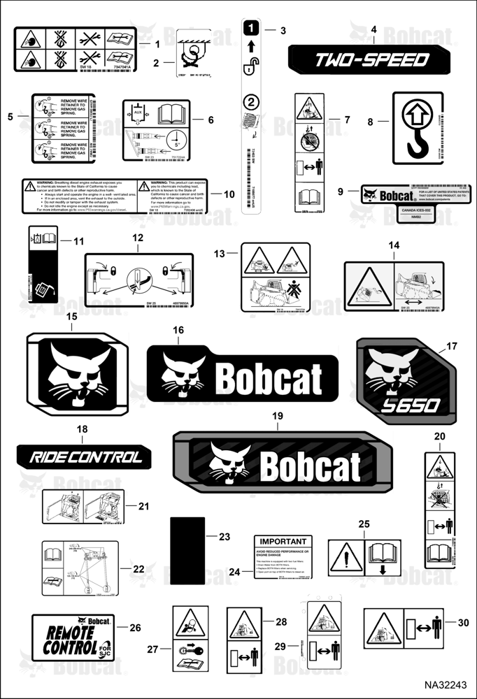 Decals (Outside)