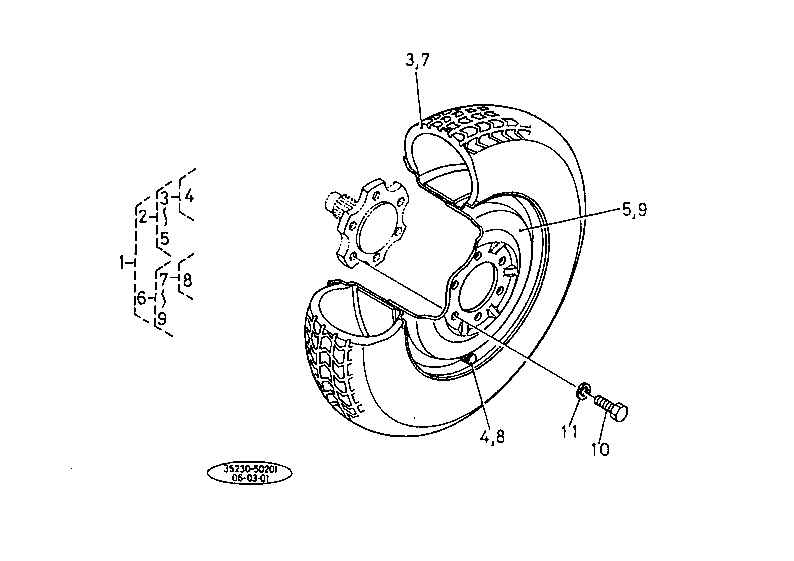 Front Wheel (25X8.50-14) [4Wd]