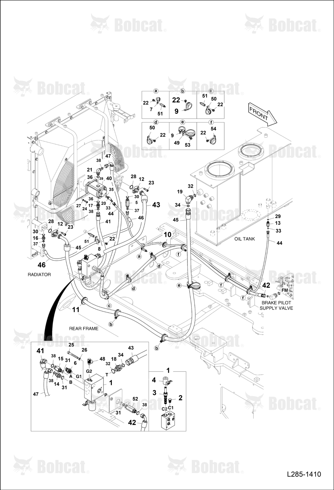 Oil Cooler Piping
